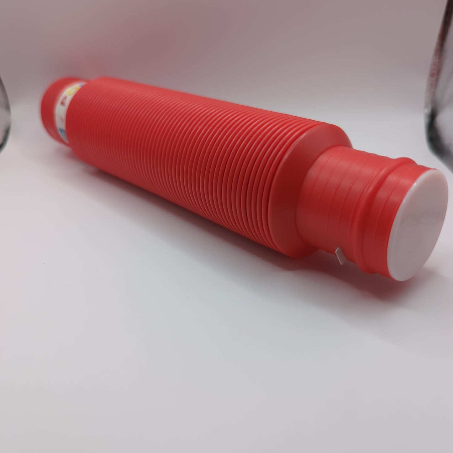 Red large light up pop tube