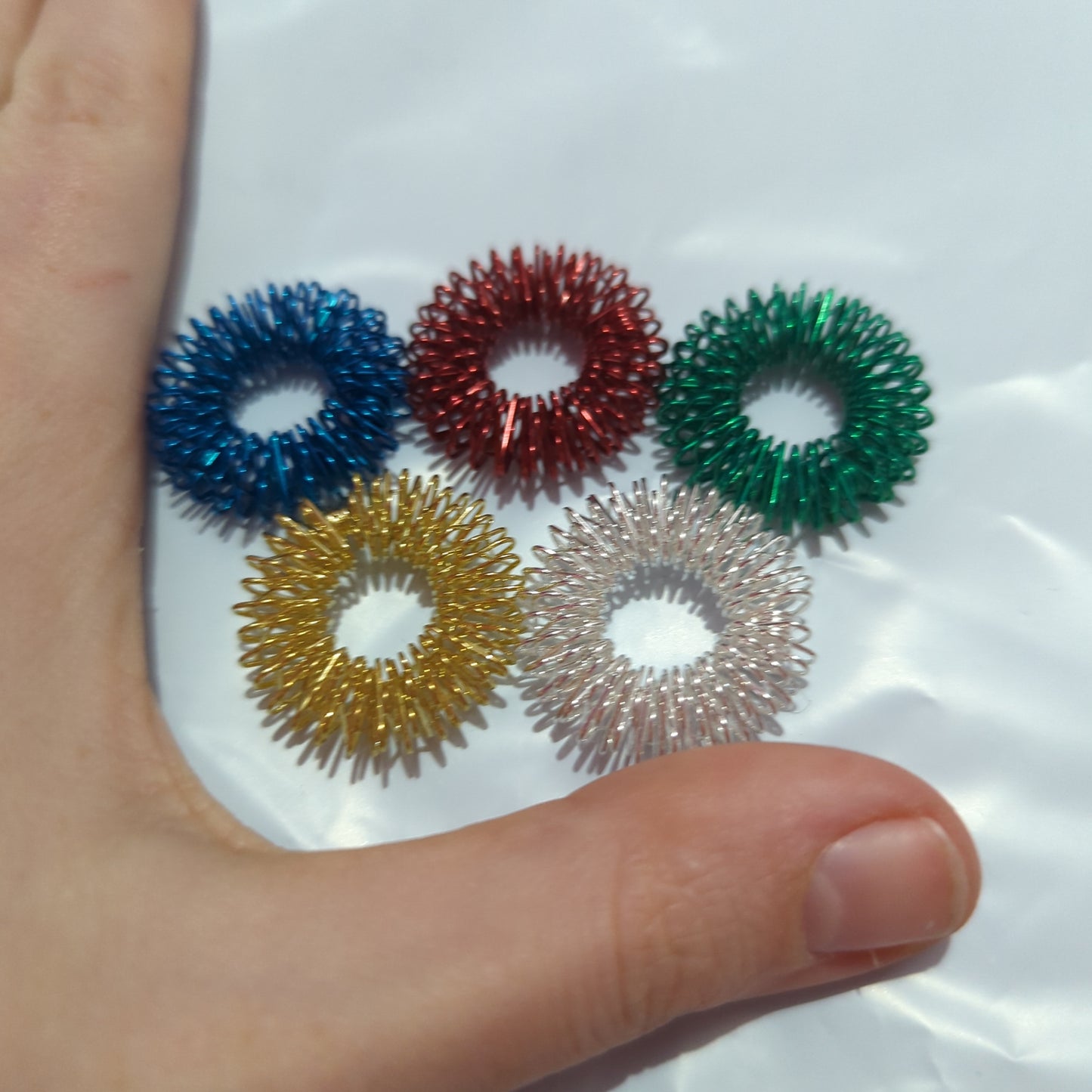 Fidget ring pack of 5