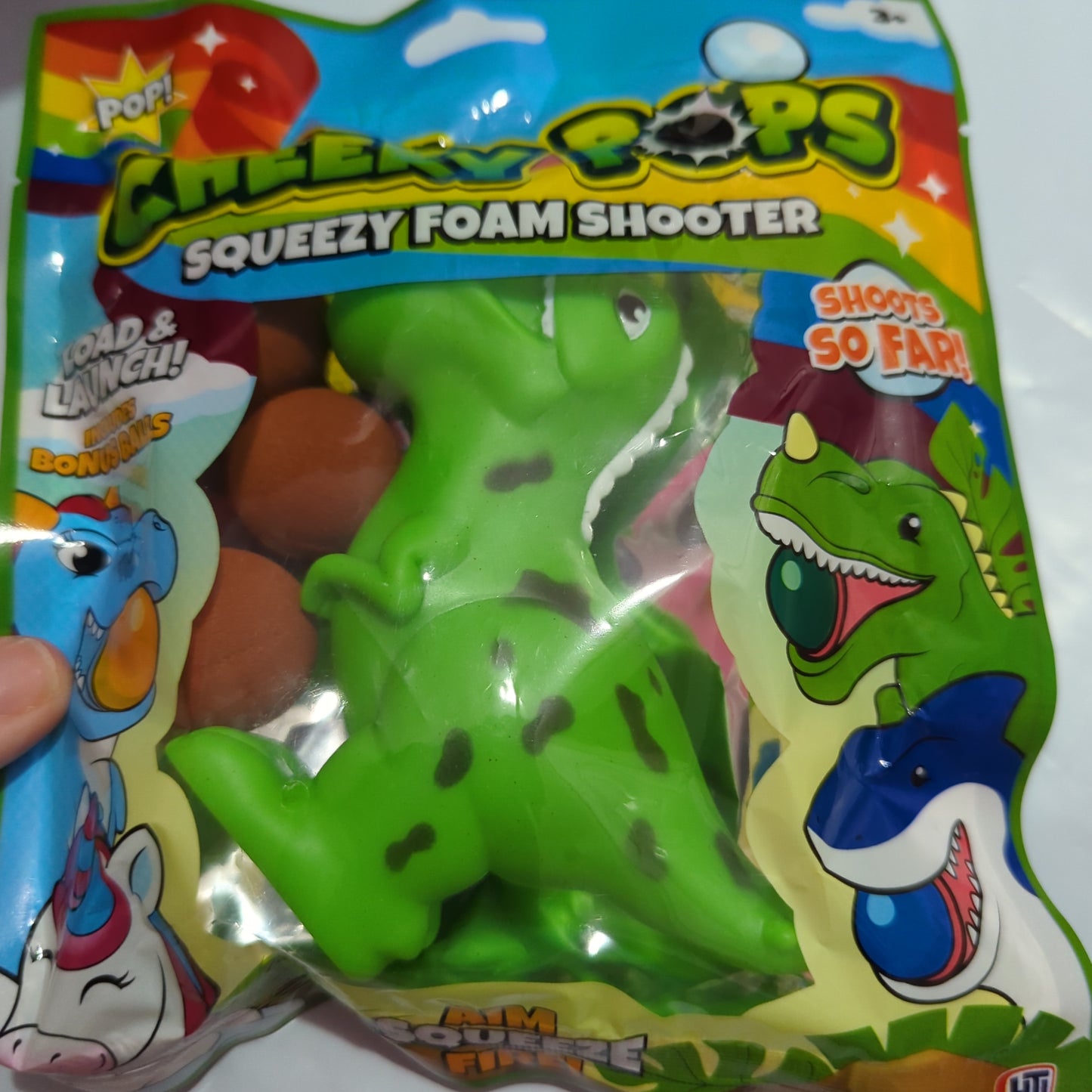 Cheeky pop - squeezy foam shooter