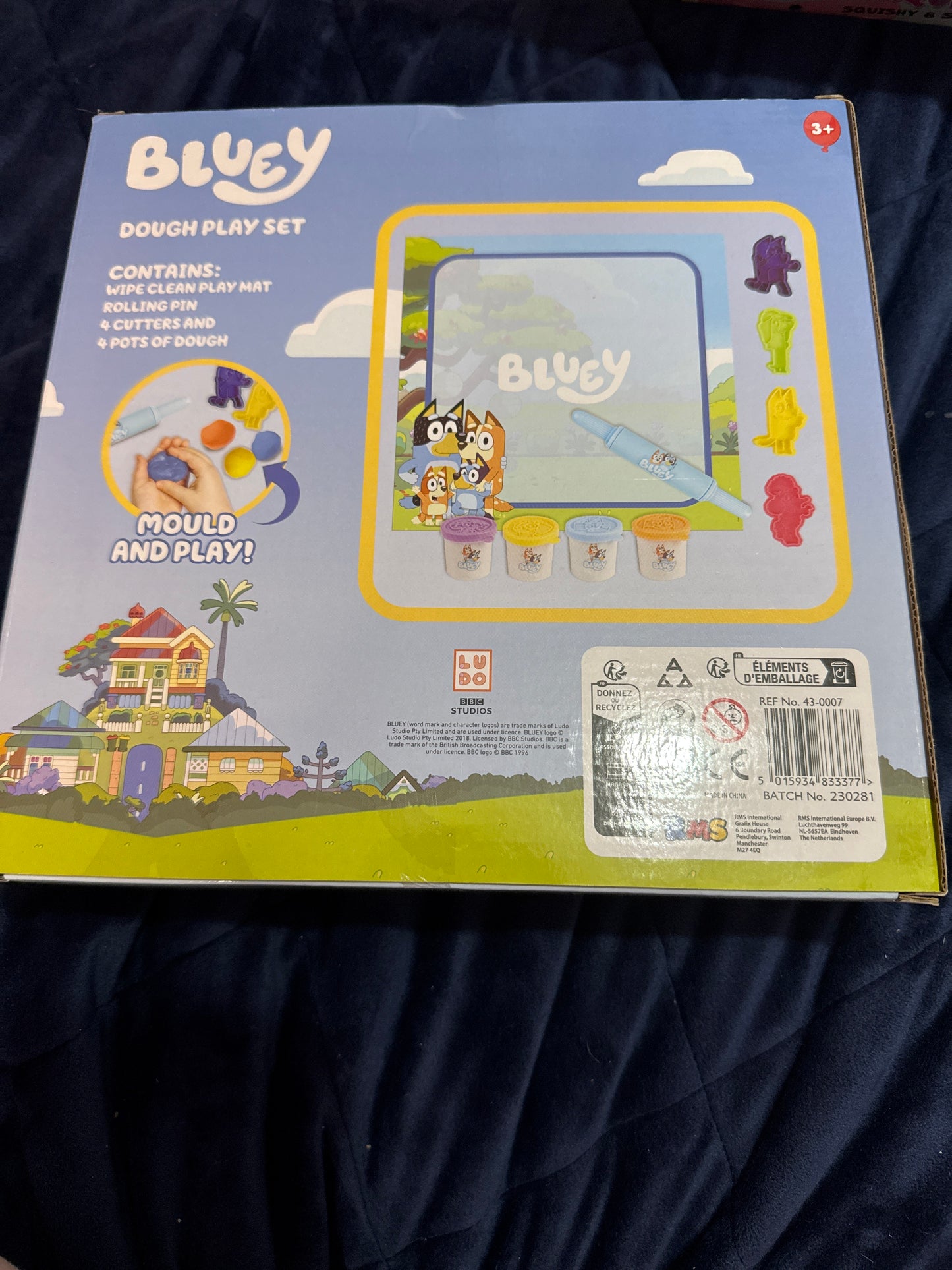 Bluey dough play set