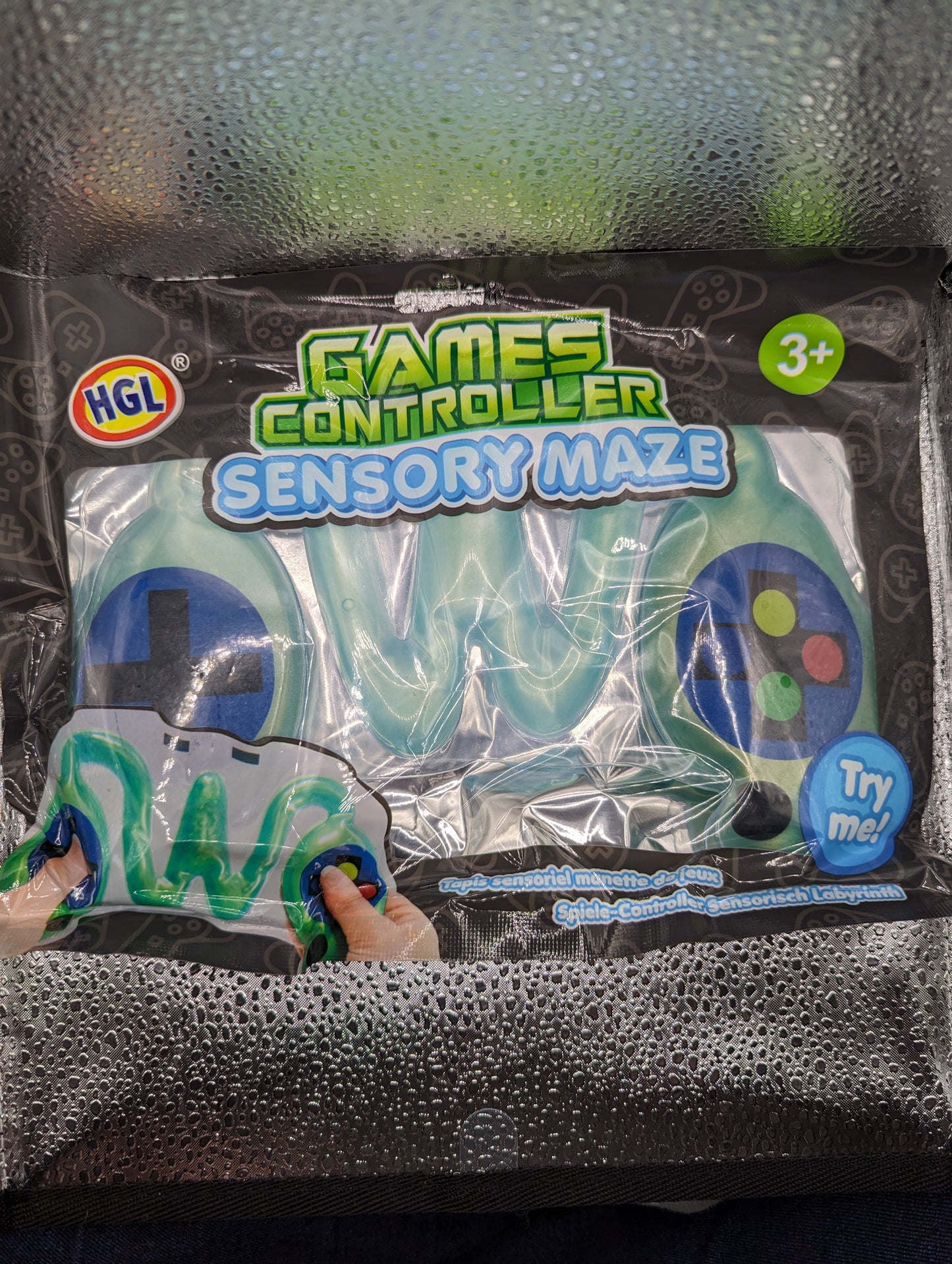 Game controller sensory maze