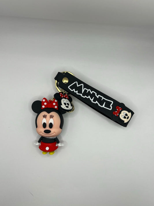 Minnie mouse keyring